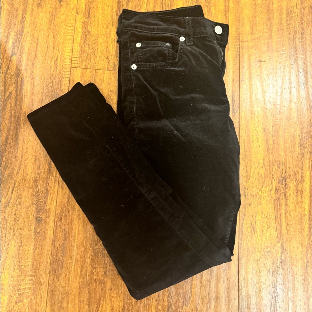 Rag and Bone Black Skinny Jean